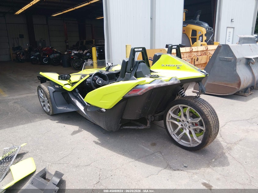 2023 Polaris Slingshot VIN 57XAAPHD0P8156236 IAAI salvage auction — LEFT FRONT, Salvage (Connecticut), sold $6,550 on 2026-07-08 (photo 3)