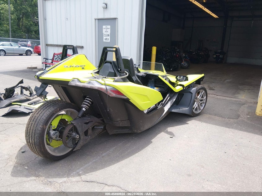2023 Polaris Slingshot VIN 57XAAPHD0P8156236 IAAI salvage auction — LEFT FRONT, Salvage (Connecticut), sold $6,550 on 2026-07-08 (photo 4)