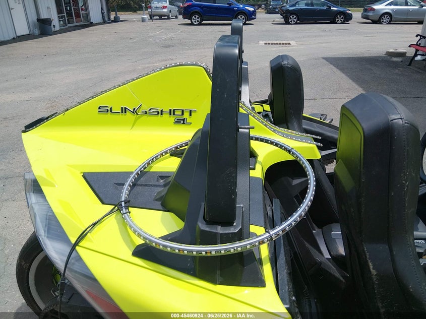 2023 Polaris Slingshot VIN 57XAAPHD0P8156236 IAAI salvage auction — LEFT FRONT, Salvage (Connecticut), sold $6,550 on 2026-07-08 (photo 8)