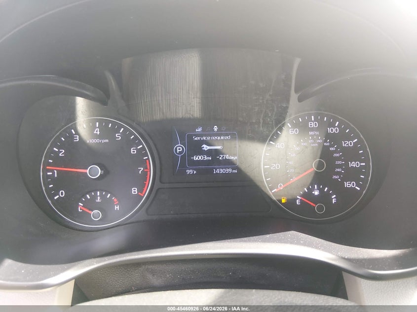 2018 Kia Optima VIN 5XXGT4L32JG256983 IAAI salvage auction — MECHANICAL, Original (Texas), sold $2,375 on 2026-07-06 (photo 7)