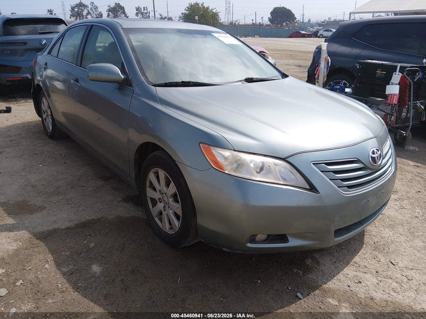 2007 Toyota Camry VIN JTNBE46K473002395 IAAI salvage auction — REAR END, Salvage (California), sold $950 on 2026-07-22 (photo 1)