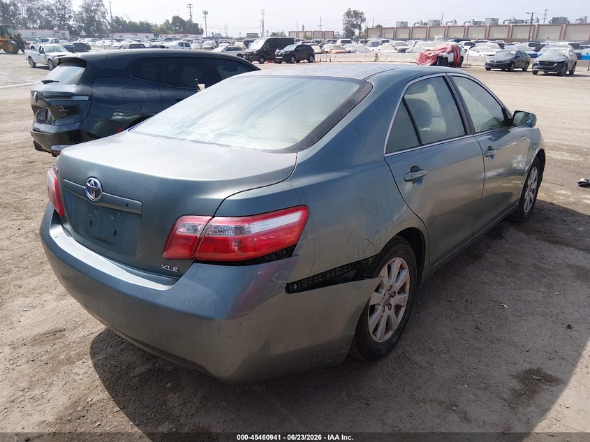 2007 Toyota Camry VIN JTNBE46K473002395 IAAI salvage auction — REAR END, Salvage (California), sold $950 on 2026-07-22 (photo 4)