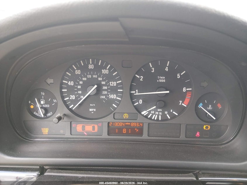 2001 BMW 5er VIN WBADT334X1GF41266 IAAI salvage auction — FRONT END, Salvage (Ohio), sold $1,000 on 2026-08-04 (photo 7)