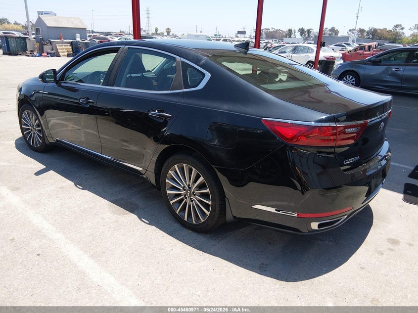 2017 Kia Cadenza VIN KNALC4J15H5058300 IAAI salvage auction — RIGHT FRONT, Salvage (California), sold $1,950 on 2026-07-16 (photo 3)
