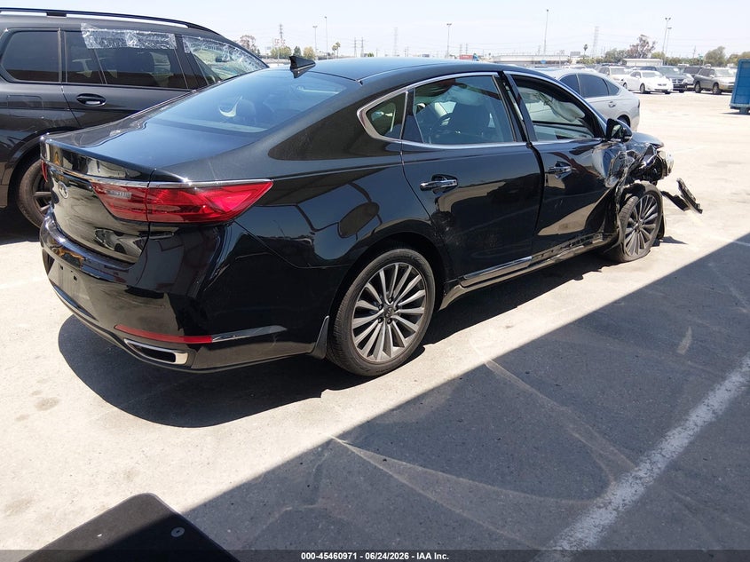 2017 Kia Cadenza VIN KNALC4J15H5058300 IAAI salvage auction — RIGHT FRONT, Salvage (California), sold $1,950 on 2026-07-16 (photo 4)