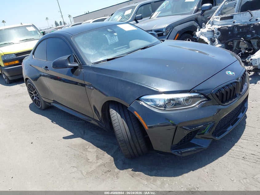 2019 BMW M2 VIN WBS2U7C51KVB08979 IAAI salvage auction — RIGHT FRONT, Salvage Title, sold $20,675 on 2026-07-15 (photo 1)