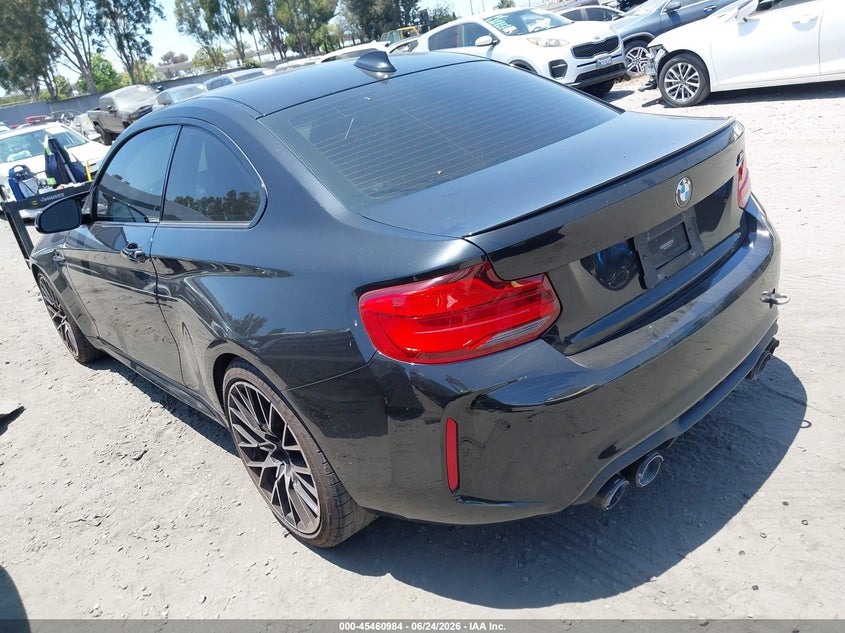 2019 BMW M2 VIN WBS2U7C51KVB08979 IAAI salvage auction — RIGHT FRONT, Salvage Title, sold $20,675 on 2026-07-15 (photo 3)