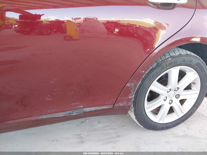 2008 Lexus Es 350 VIN JTHBJ46G982241670 IAAI salvage auction — NORMAL WEAR, Clear (Florida), sold $400 on 2026-07-14 (photo 6)
