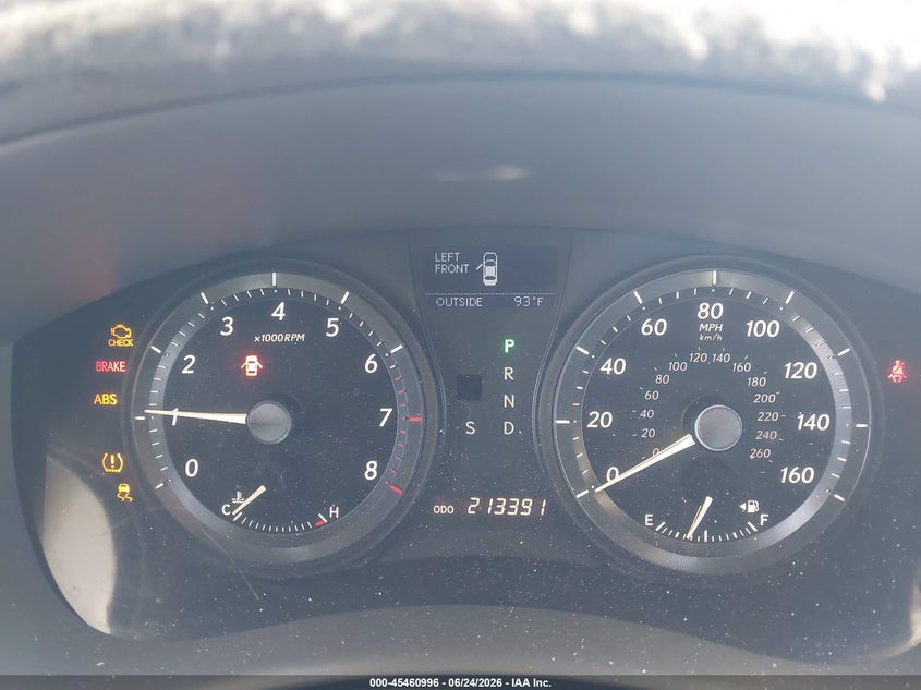 2008 Lexus Es 350 VIN JTHBJ46G982241670 IAAI salvage auction — NORMAL WEAR, Clear (Florida), sold $400 on 2026-07-14 (photo 7)