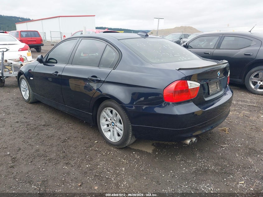 2007 BMW 3er VIN WBAVC73567KP36692 IAAI salvage auction — LEFT FRONT, Bill Of Sale (Washington), sold $325 on 2026-07-21 (photo 3)