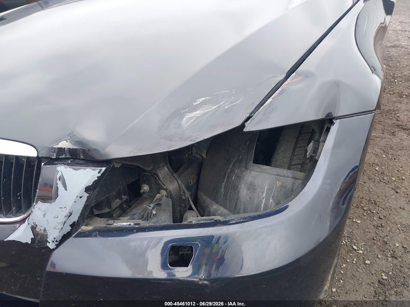 2007 BMW 3er VIN WBAVC73567KP36692 IAAI salvage auction — LEFT FRONT, Bill Of Sale (Washington), sold $325 on 2026-07-21 (photo 6)
