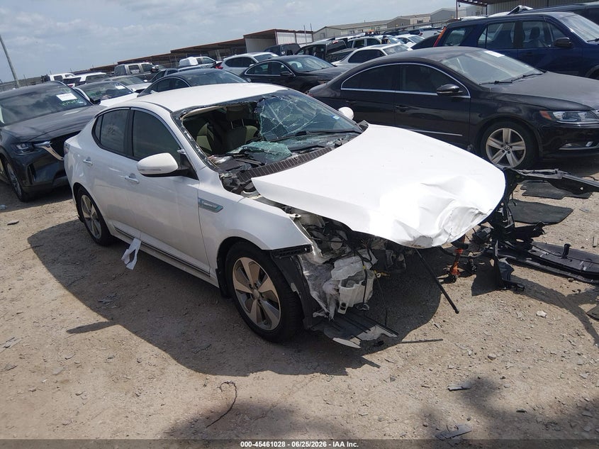 2015 Kia Optima VIN KNAGN4AD8F5090516 IAAI salvage auction — FRONT END, Salvage (Texas), sold $600 on 2026-07-28 (photo 1)