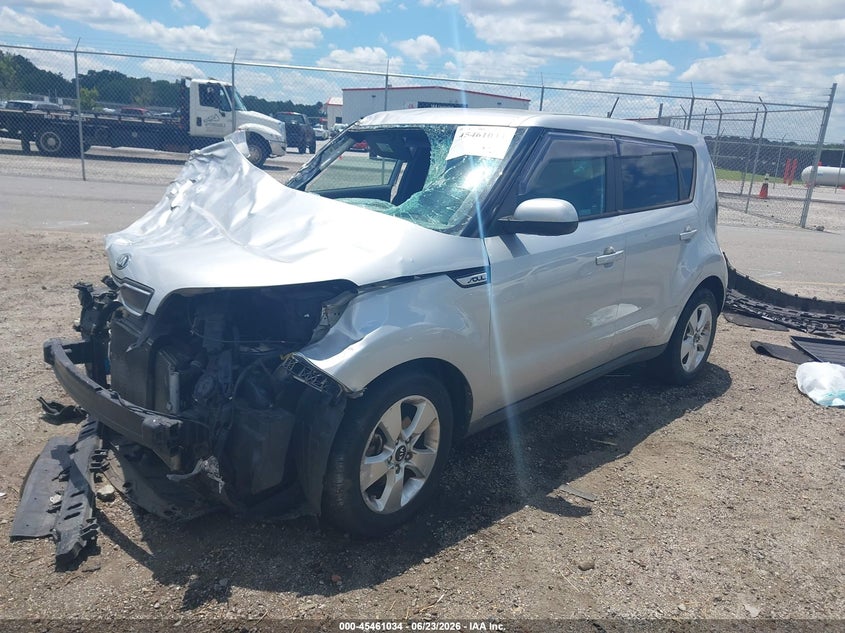 2019 Kia Soul VIN KNDJN2A24K7000949 IAAI salvage auction — FRONT END, Salvage Title, sold $600 on 2026-08-02 (photo 2)