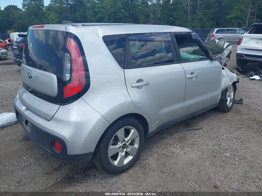 2019 Kia Soul VIN KNDJN2A24K7000949 IAAI salvage auction — FRONT END, Salvage Title, sold $600 on 2026-08-02 (photo 4)