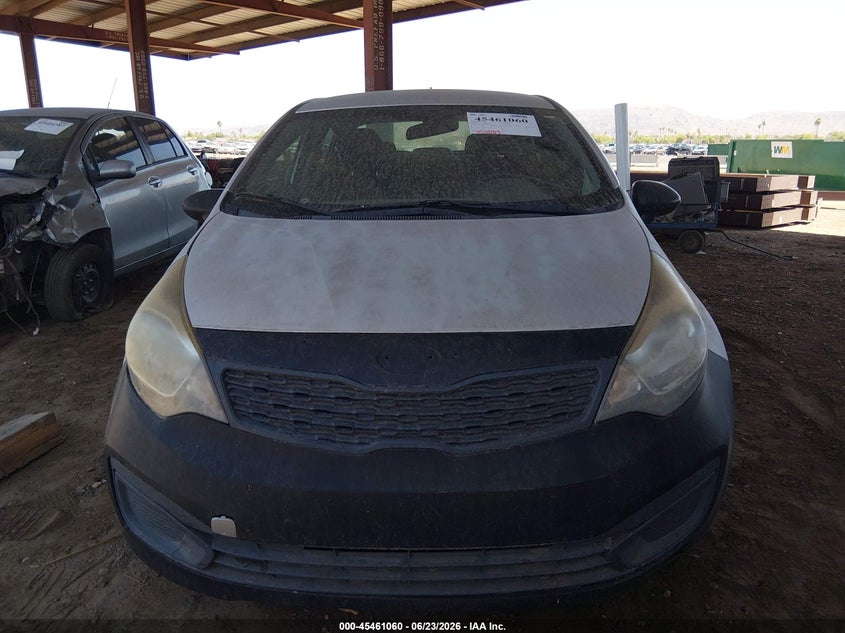 2015 Kia Rio VIN KNADM4A39F6509514 IAAI salvage auction — NORMAL WEAR, Clear-Dealer Only (Arizona), sold $325 on 2026-07-28 (photo 6)