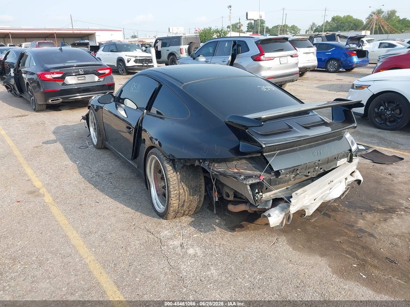 2006 Porsche 911 VIN WP0AB29926S742263 IAAI salvage auction — REAR END, Salvage (Texas), sold $15,000 on 2026-08-28 (photo 3)