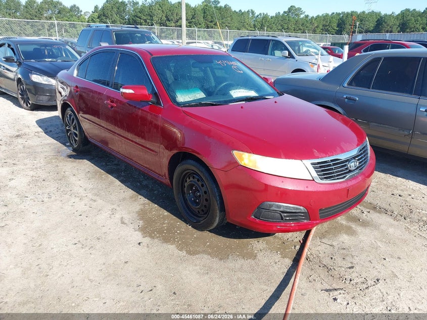 2009 Kia Optima VIN KNAGE228295325602 IAAI salvage auction — NORMAL WEAR, Repossession Paperwork (Georgia), sold $500 on 2026-07-17 (photo 1)