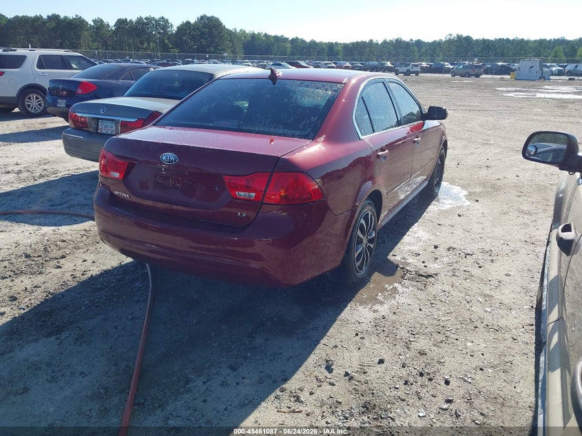 2009 Kia Optima VIN KNAGE228295325602 IAAI salvage auction — NORMAL WEAR, Repossession Paperwork (Georgia), sold $500 on 2026-07-17 (photo 4)