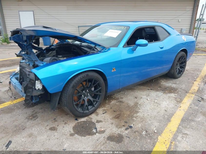 2015 Dodge Challenger VIN 2C3CDZFJ4FH804347 IAAI salvage auction — FRONT END, Wait Title, sold $7,600 on 2026-08-20 (photo 2)