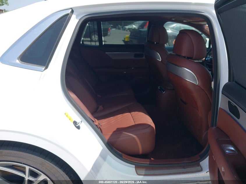 2023 Genesis G90 VIN KMTFB4SD6PU024772 IAAI salvage auction — Water/Flood, Non-Repairable (Texas), sold $26,000 on 2026-07-09 (photo 8)