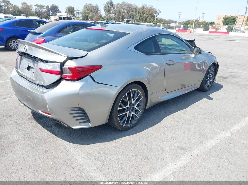 2017 Lexus Rc 350 VIN JTHHE5BC9H5017157 IAAI salvage auction — LEFT SIDE, Salvage (California), sold $7,450 on 2026-08-13 (photo 4)