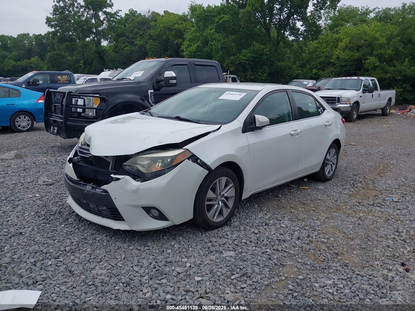2016 Toyota Corolla VIN 5YFBPRHE1GP470305 IAAI salvage auction — FRONT END, Salvage (Tennessee), sold $3,350 on 2026-07-16 (photo 2)