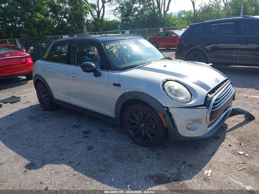 2018 Mini Hard top VIN WMWXU1C58J2F80443 IAAI salvage auction — LEFT FRONT, Rebuildable (Florida), sold $875 on 2026-07-29 (photo 1)