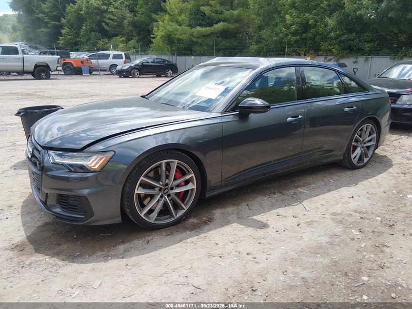 2020 Audi S6 VIN WAUFFAF20LN045693 IAAI salvage auction — HAIL, Clear Claim Paid (Wisconsin), sold $23,950 on 2026-07-29 (photo 2)