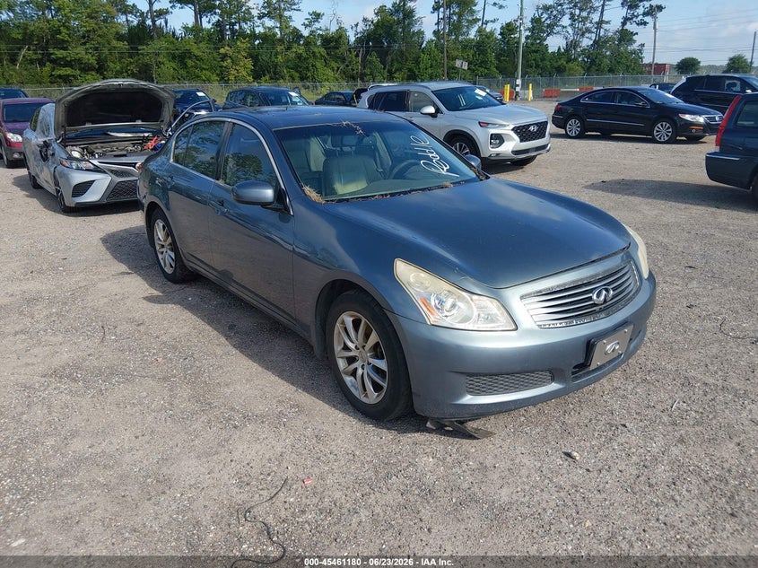2007 Infiniti G35 VIN JNKBV61F17M813994 IAAI salvage auction — NORMAL WEAR, Salvage (Texas), sold $350 on 2026-07-28 (photo 1)