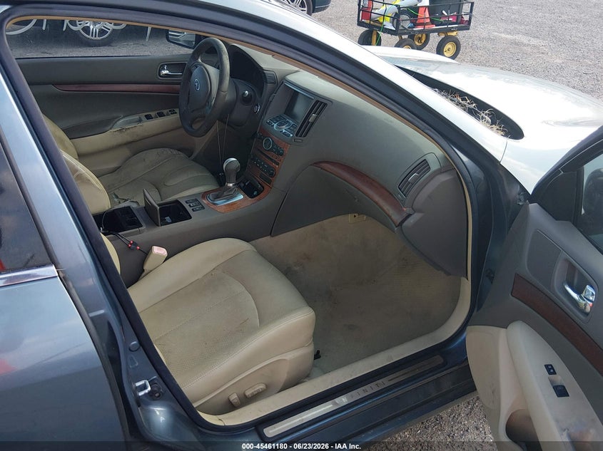 2007 Infiniti G35 VIN JNKBV61F17M813994 IAAI salvage auction — NORMAL WEAR, Salvage (Texas), sold $350 on 2026-07-28 (photo 5)
