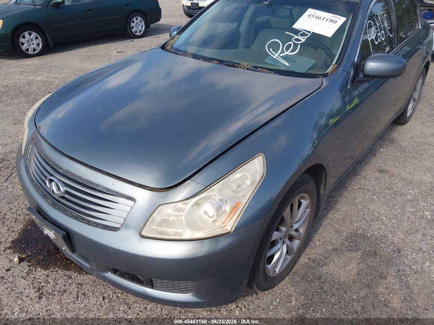 2007 Infiniti G35 VIN JNKBV61F17M813994 IAAI salvage auction — NORMAL WEAR, Salvage (Texas), sold $350 on 2026-07-28 (photo 6)