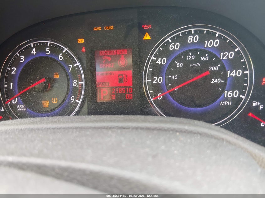 2007 Infiniti G35 VIN JNKBV61F17M813994 IAAI salvage auction — NORMAL WEAR, Salvage (Texas), sold $350 on 2026-07-28 (photo 7)