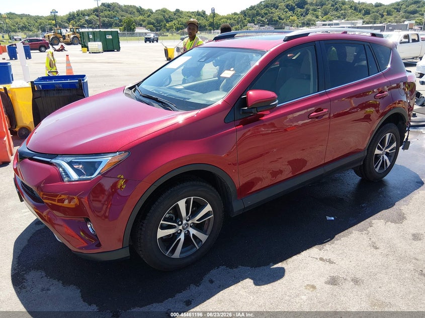 2018 Toyota VIN JTMRFREV5JD233719 IAAI salvage auction — REAR END, Salvage Title, sold $9,200 on 2026-08-01 (photo 2)