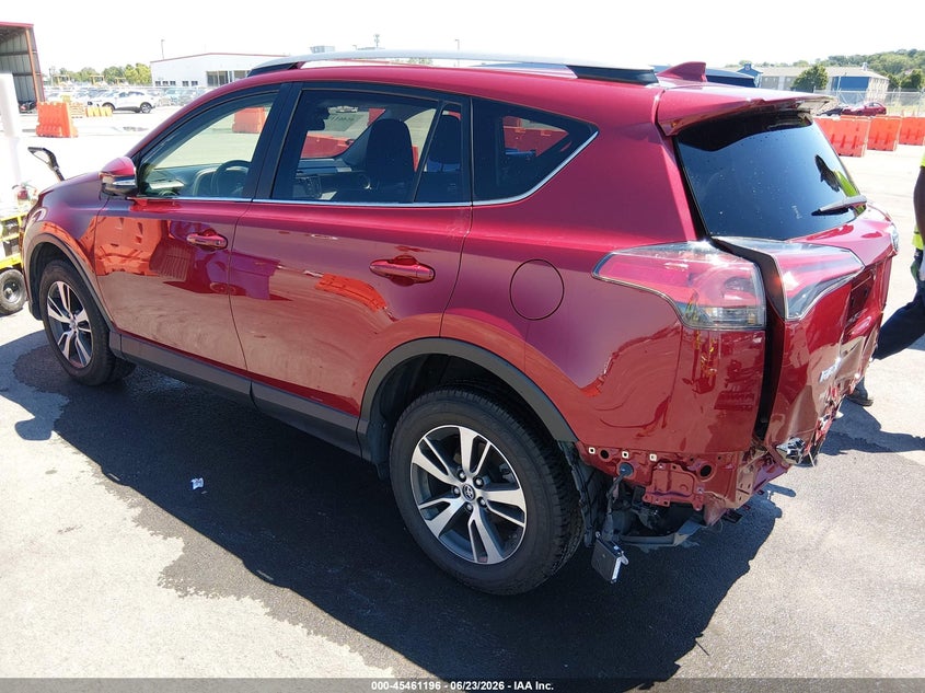 2018 Toyota VIN JTMRFREV5JD233719 IAAI salvage auction — REAR END, Salvage Title, sold $9,200 on 2026-08-01 (photo 3)