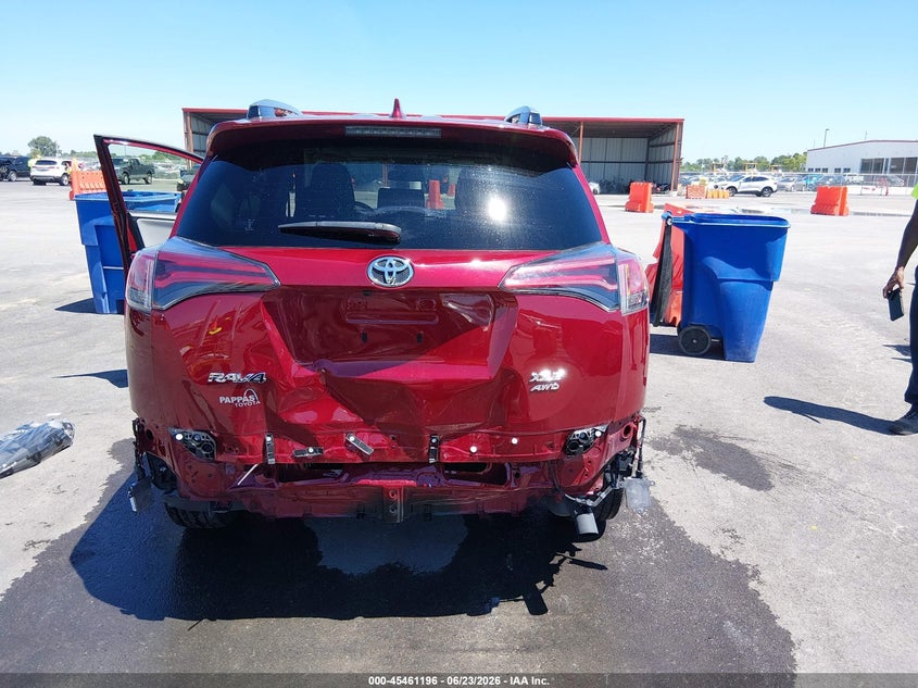 2018 Toyota VIN JTMRFREV5JD233719 IAAI salvage auction — REAR END, Salvage Title, sold $9,200 on 2026-08-01 (photo 6)