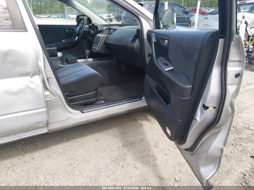 2006 Nissan Murano VIN JN8AZ08T76W416761 IAAI salvage auction — SIDE, Bill Of Sale (Georgia), sold $550 on 2026-07-17 (photo 5)