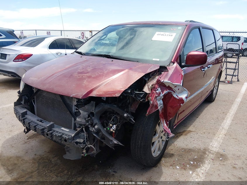 2015 Chrysler Town & country VIN 2C4RC1BG1FR753419 IAAI salvage auction — FRONT END, Salvage (Texas), sold $1,050 on 2026-07-22 (photo 2)