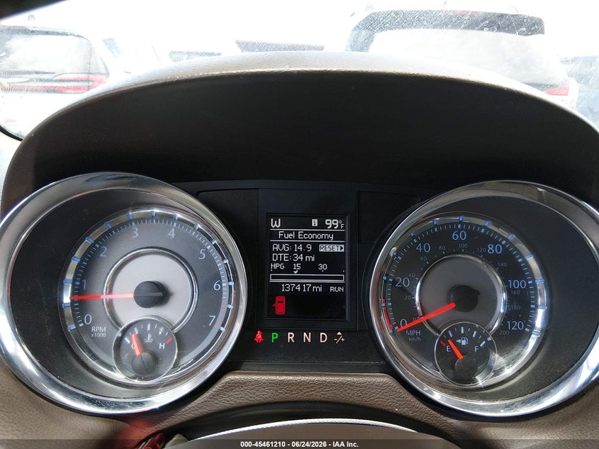 2015 Chrysler Town & country VIN 2C4RC1BG1FR753419 IAAI salvage auction — FRONT END, Salvage (Texas), sold $1,050 on 2026-07-22 (photo 7)