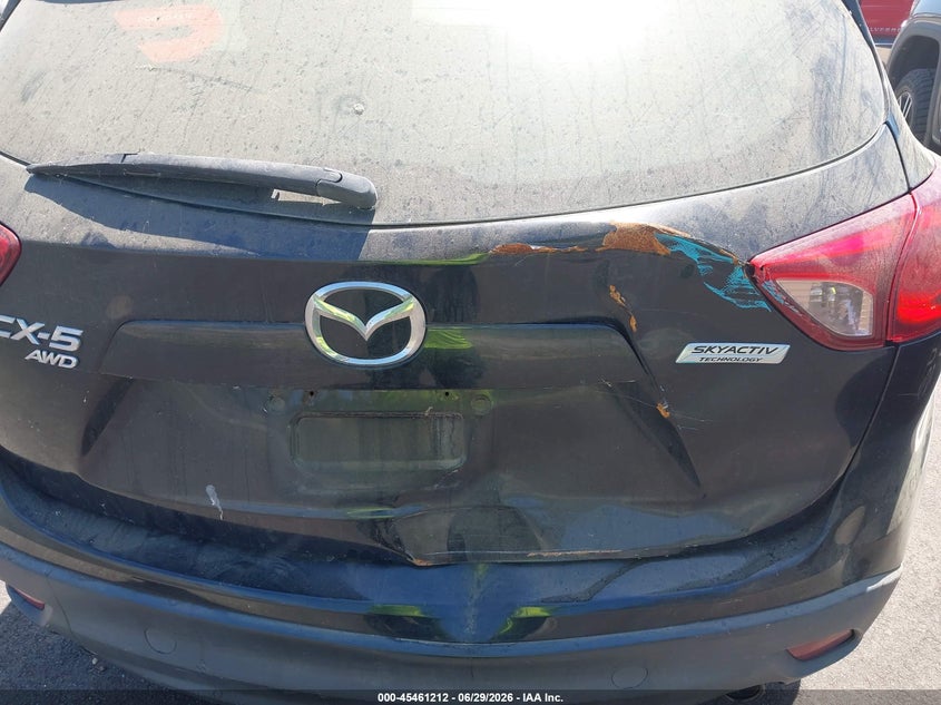 2013 Mazda Cx-5 VIN JM3KE4BE5D0138141 IAAI salvage auction — NORMAL WEAR, Clear (Mississippi), sold $2,000 on 2026-07-09 (photo 6)