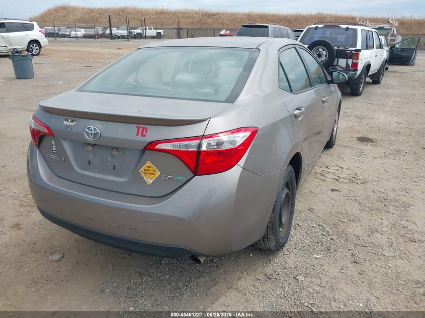 2015 Toyota Corolla VIN 5YFBPRHE1FP255702 IAAI salvage auction — NORMAL WEAR, Salvage Title - Dealer (California), sold $1,800 on 2026-07-08 (photo 4)