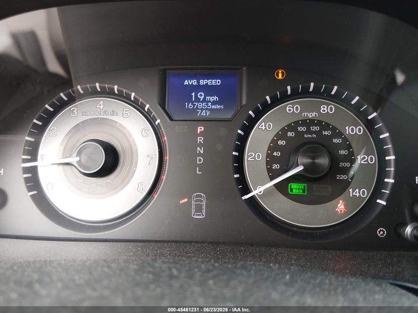 2013 Honda Odyssey VIN 5FNRL5H96DB006956 IAAI salvage auction — FRONT & REAR, Clear (Virginia), sold $1,200 on 2026-07-11 (photo 7)