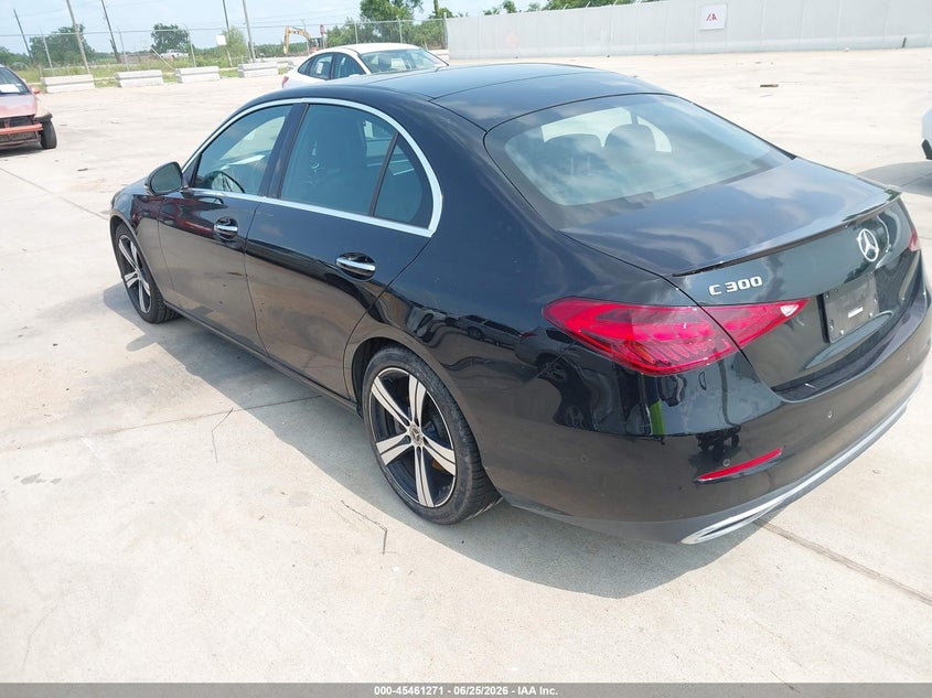 2022 Mercedes-benz C-klasse VIN W1KAF4GB1NR053705 IAAI salvage auction — UNKNOWN, Salvage (Texas), sold $16,000 on 2026-07-24 (photo 3)