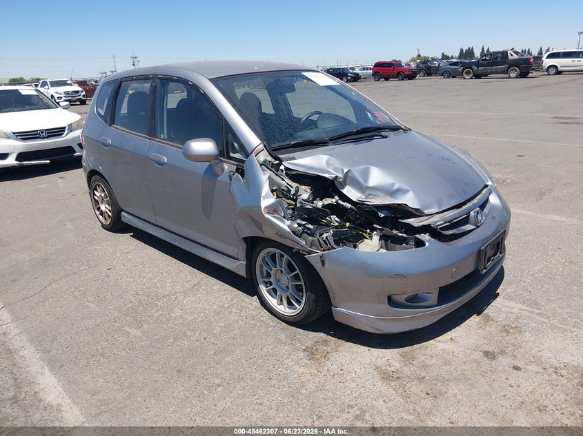 2008 Honda Fit VIN JHMGD38618S012346 IAAI salvage auction — FRONT END, Salvage (California), sold $1,350 on 2026-07-22 (photo 1)