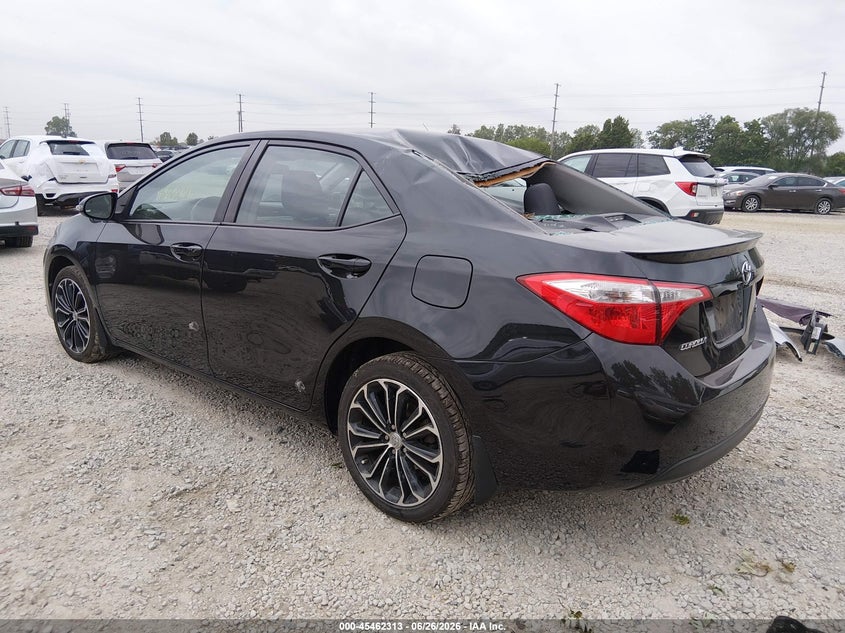 2016 Toyota Corolla VIN 5YFBURHE5GP529381 IAAI salvage auction — REAR END, Salvage (Ohio), sold $1,800 on 2026-07-22 (photo 3)