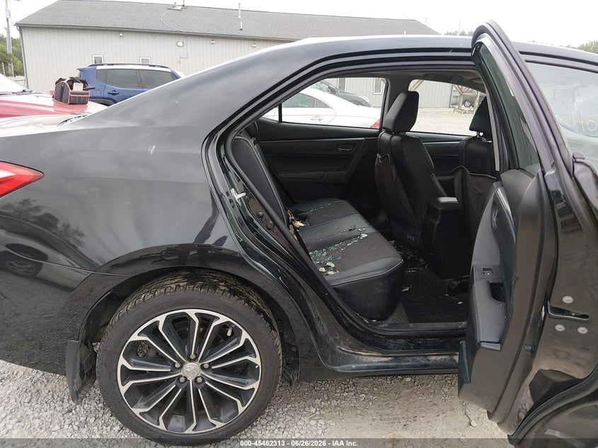2016 Toyota Corolla VIN 5YFBURHE5GP529381 IAAI salvage auction — REAR END, Salvage (Ohio), sold $1,800 on 2026-07-22 (photo 8)