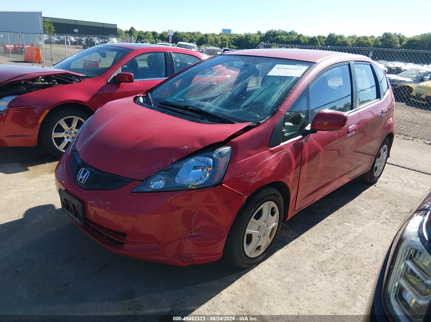 2013 Honda Fit VIN JHMGE8H30DC039803 IAAI salvage auction — FRONT END, Salvage Title, sold $800 on 2026-07-24 (photo 2)