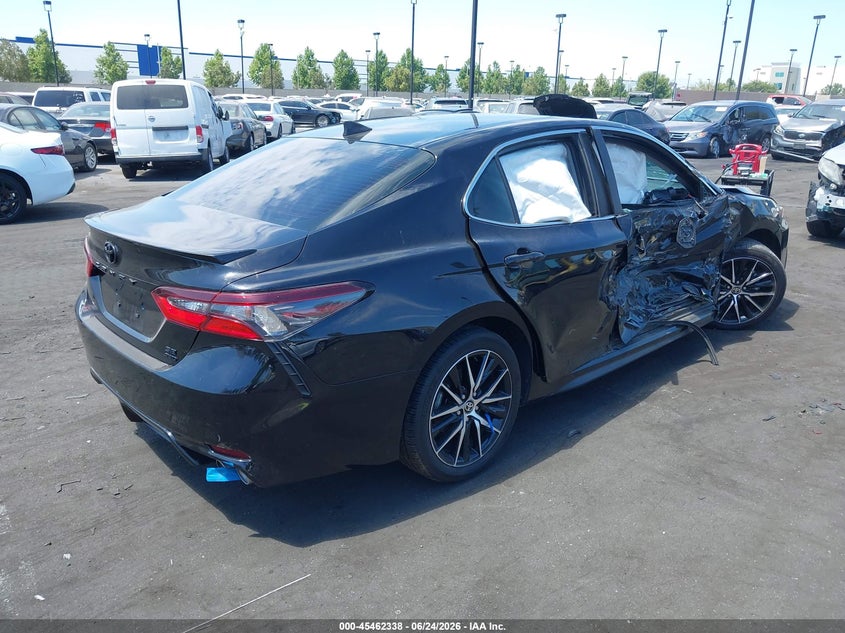 2024 Toyota Camry VIN 4T1G11BK1RU122903 IAAI salvage auction — SIDE, Salvage Certificate (California), sold $7,400 on 2026-07-31 (photo 4)