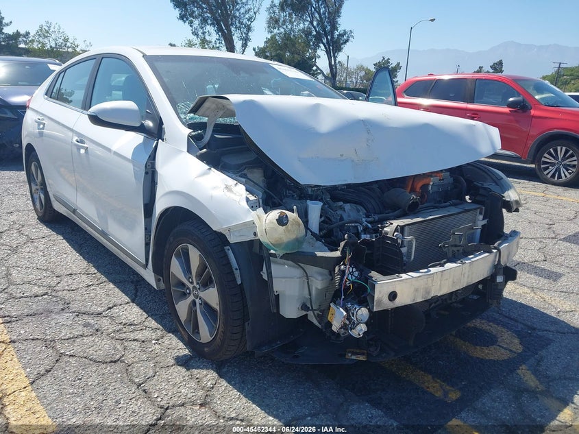 2019 Hyundai Ioniq VIN KMHC75LD7KU174871 IAAI salvage auction — FRONT END, Salvage Title, sold $1,600 on 2026-07-28 (photo 6)