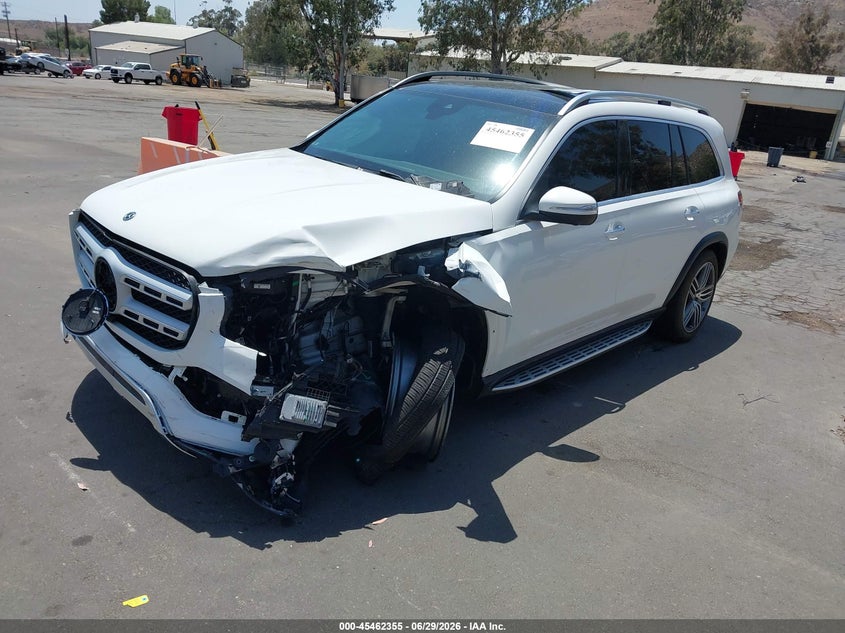 2020 Mercedes-benz Gls-klasse VIN 4JGFF5KE8LA295499 IAAI salvage auction — LEFT FRONT, Salvage (California), sold $15,400 on 2026-07-29 (photo 2)