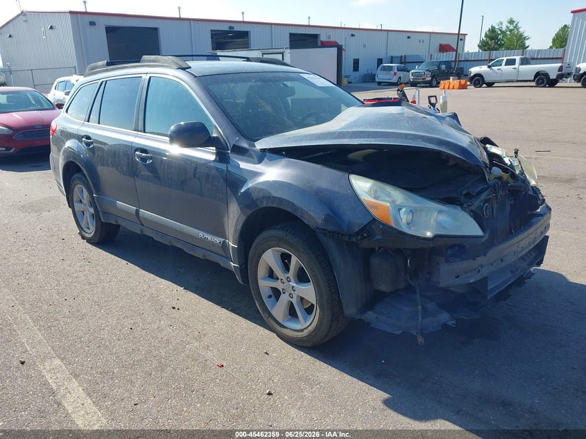 2013 Subaru Outback VIN 4S4BRCCC2D1293160 IAAI salvage auction — FRONT END, Salvage (Colorado), sold $25 on 2026-07-31 (photo 1)
